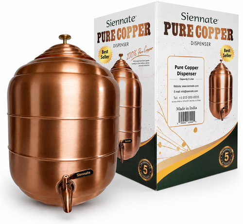 Copper Water Dispenser Tank with Stainless Steel Faucet